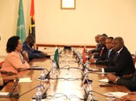 Angola e AUDA-NEPAD abordam quest&otilde;es estrat&eacute;gicas  - DR