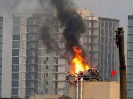 Embaixada dos Estados Unidos no capital do Iraque atingida por m&iacute;ssil - DR