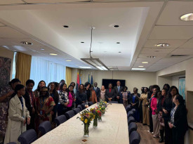 Cerim&oacute;nia organizada pela Miss&atilde;o Permanente de Angola na ONU  - DR