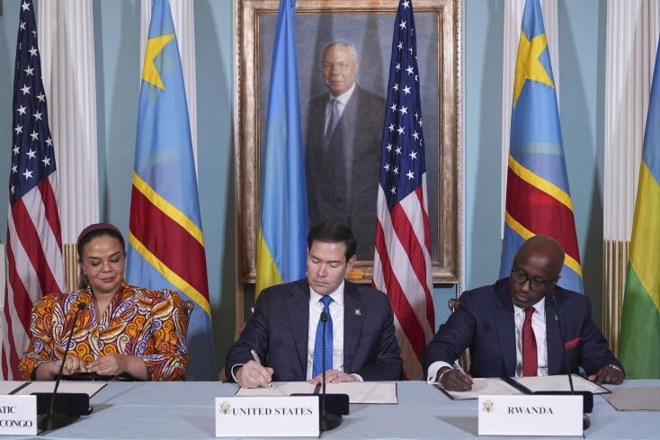 RDC e Ruanda concordam em aliviar tens&otilde;es ap&oacute;s negocia&ccedil;&otilde;es nos EUA