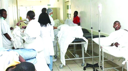 Unidade de sa&uacute;de em Angola