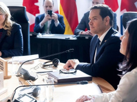 Marco Rubio re&uacute;ne-se com G7 para discutir guerra no Golfo - DR