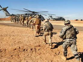 EUA enviam tr&ecirc;s mil paraquedistas de unidade de elite - DR