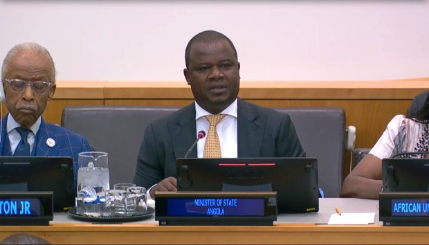 Ministro de Estado Dion&iacute;sio da Fonseca participa na celebra&ccedil;&atilde;o do Dia Internacional em Mem&oacute;ria das V&iacute;timas da Escravatura e do Tr&aacute;fico Transatl&acirc;ntico de Escravos