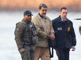 Nicolas Maduro and his wife, Cilia Flores arrive in Manhattan - DR
