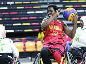 Angola conquista medalha de prata no africano de basquetebol feminino em cadeira de rodas - Edi&ccedil;&otilde;es Novembro