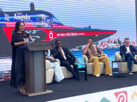 Lan&ccedil;ada, em Luanda, prova mundial de barcos el&eacute;ctricos que Angola vai acolher em Setembro de 2026 - Angop