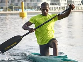 Domingos Pacavira vence prova de canoagem nos 200 e 500 metros - DR