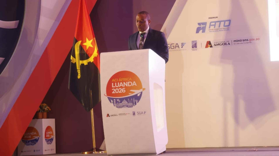 Ministro de Estado para Coordena&ccedil;&atilde;o Econ&oacute;mica, Jos&eacute; de Lima Massano, discursa na abertura da Confer&ecirc;ncia do Conselho Internacional de Aeroportos de &Aacute;frica