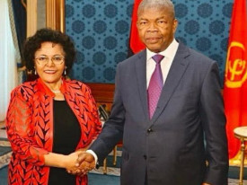 Presidente da Rep&uacute;blica, Jo&atilde;o Louren&ccedil;o, recebeu a directora-executiva da Ag&ecirc;ncia de Desenvolvimento da Uni&atilde;o Africana (AUDA-NEPAD), Nardos Bekele-Thomas - CIPRA