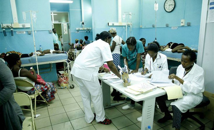 Professionals da sa&uacute;de em Angola