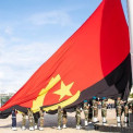 Bandeira da Rep&uacute;blica de Angola