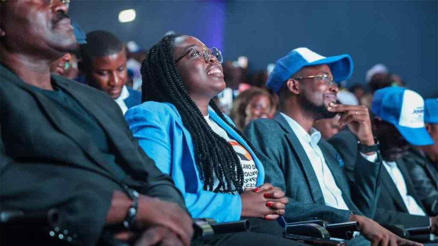 Secret&aacute;ria de Estado para a Juventude, Danila Bragan&ccedil;a, procedeu a abertura oficial da jornada Abril Jovem 2026, na prov&iacute;ncia de Icolo e Bengo