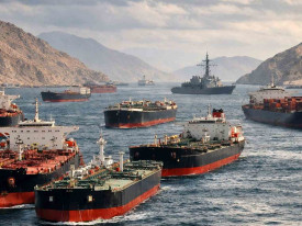 Mais de 200 petroleiros &agrave; espera de passar Estreito de Ormuz - DR