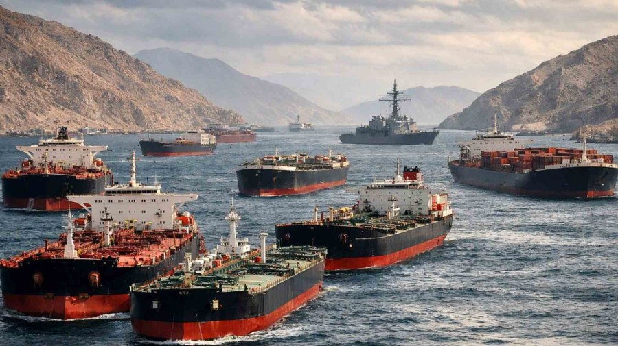 Mais de 200 petroleiros &agrave; espera de passar Estreito de Ormuz