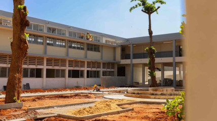 Escola em obras 