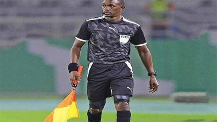 &Aacute;rbitro angolano Jerson Emiliano chamado pela 3&ordf; vez para o Mundial