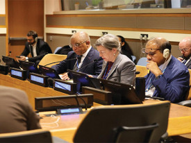 Reuni&atilde;o na ONU  - DR