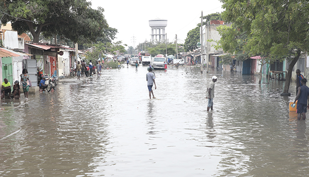 Chuvas em Benguela 