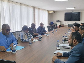 Reuni&atilde;o na embaixada angolana no Brasil  - DR