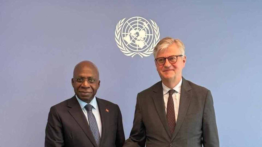 Ministro das Rela&ccedil;&otilde;es Exteriores, T&eacute;te Ant&oacute;nio, reuniu-se, em Nova Iorque, com o sub-secret&aacute;rio-geral das Na&ccedil;&otilde;es Unidas para as Opera&ccedil;&otilde;es de Paz. Jean-Pierre Lacroix