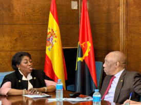 Embaixadora de Angola em Espanha, Balbina da Silva  - DR