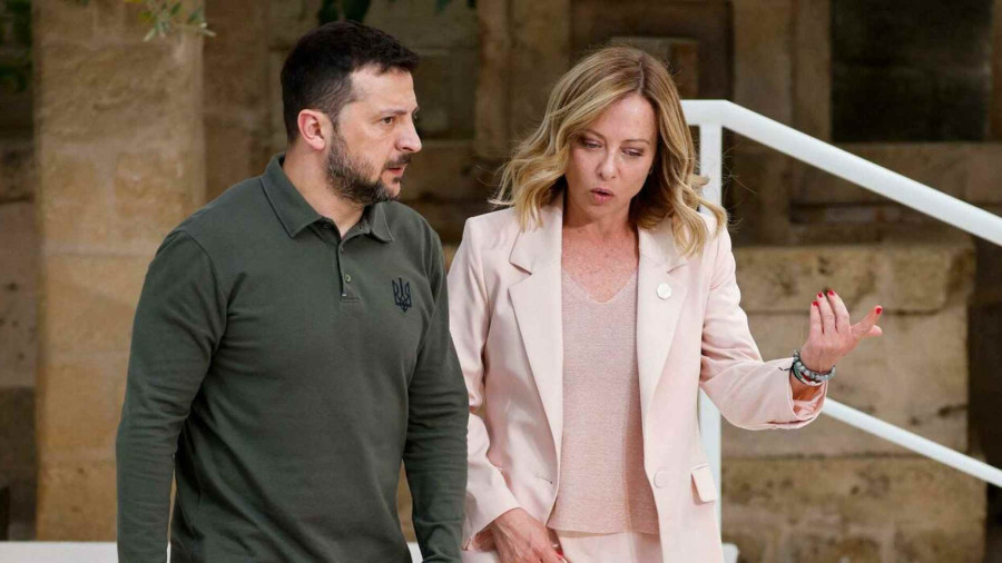 Zelensky visita Roma e prioriza refor&ccedil;o da defesa a&eacute;rea