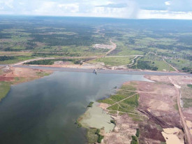 Barragem de Calucuve, na prov&iacute;ncia do Cunene, fica conclu&iacute;da em Julho pr&oacute;ximo - Cedida