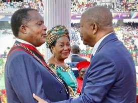 Presidente da Rep&uacute;blica, Jo&atilde;o Louren&ccedil;o, felicita hom&oacute;logo do Congo, Denis Sassou Nguesso, ap&oacute;s investidura - CIPRA