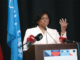 Primeira-Dama da Rep&uacute;blica, Ana Dias Louren&ccedil;o, defende penas severas para sancionar agressores de crian&ccedil;as - Edi&ccedil;&otilde;es Novembro