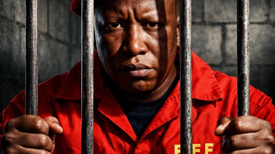 Opositor sul-africano Julius Malema condenado a cinco anos de pris&atilde;o