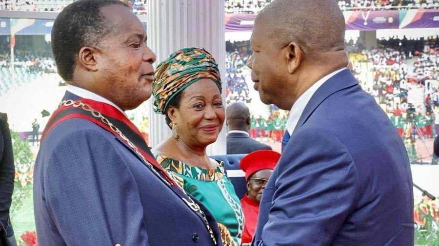 Presidente da Rep&uacute;blica, Jo&atilde;o Louren&ccedil;o, felicita hom&oacute;logo do Congo, Denis Sassou Nguesso, ap&oacute;s investidura