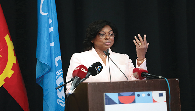 Primeira-Dama da Rep&uacute;blica, Ana Dias Louren&ccedil;o, defende penas severas para sancionar agressores de crian&ccedil;as