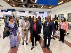 Secret&aacute;ria de Estado para as Rela&ccedil;&otilde;es Exteriores, Esmeralda Mendon&ccedil;a, reuniu-se, em Nouakchott (Maurit&acirc;nia), com ministros de oito pa&iacute;ses africanos - MIREX