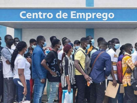 Taxa de desemprego em Angola fixou-se em 28,3 por cento em 2025 - DR