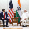 &Iacute;ndia e EUA retomam negocia&ccedil;&otilde;es comerciais