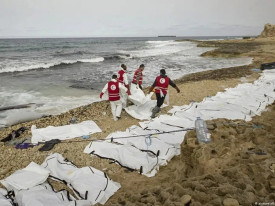 Cerca de duas dezenas de migrantes mortos recuperados na costa da L&iacute;bia - DR