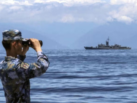 Taiwan em alerta devido a exerc&iacute;cio naval chin&ecirc;s no Pac&iacute;fico Ocidental - DR