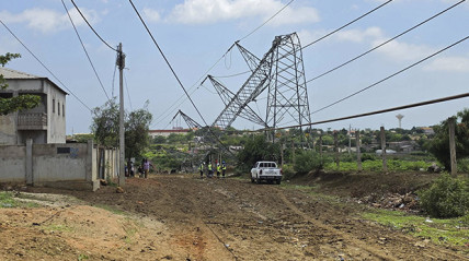 Torres de alta tens&atilde;o vandalizadas 