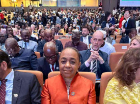 Secret&aacute;ria de Estado para as Rela&ccedil;&otilde;es Exteriores, Esmeralda Mendon&ccedil;a, participa, em Dakar (Senegal), na d&eacute;cima edi&ccedil;&atilde;o do F&oacute;rum Internacional sobre Paz e Seguran&ccedil;a - MIREX