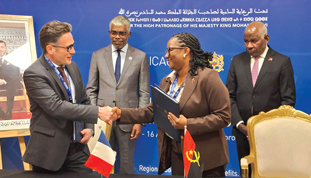 Ministro Ricardo d&acute;Abreu em Marraquexe, Marrocos 