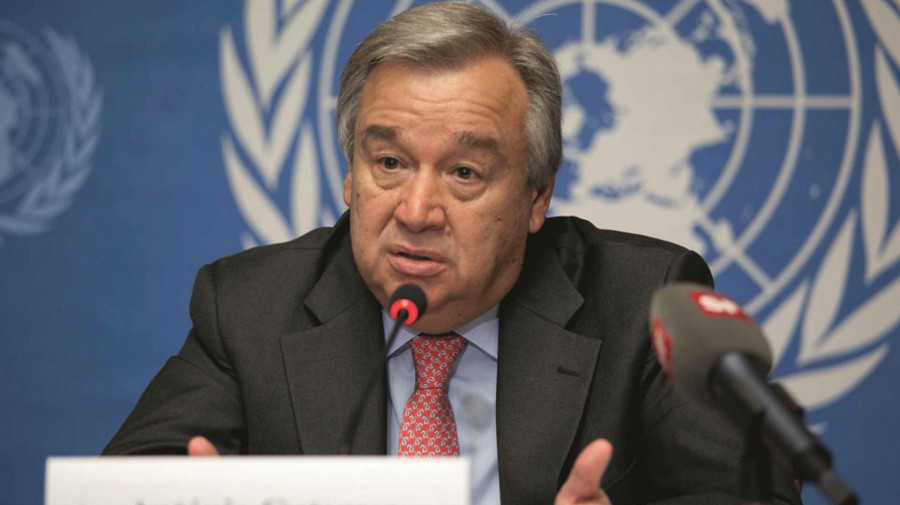 Guterres pede fim dos ataques contra for&ccedil;a da paz no L&iacute;bano
