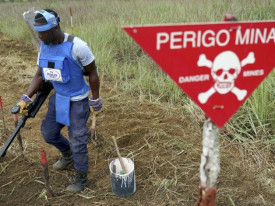 Processo de desminagem (arquivo)  - DR