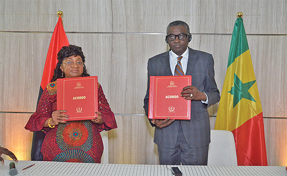 Acordo entre as provedorias da justi&ccedil;a de Angola e do Senegal