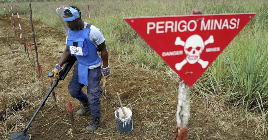 Processo de desminagem (arquivo) 