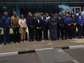 Delega&ccedil;&atilde;o parlamentar visita a prov&iacute;ncia de Cabinda - Assembleia Nacional