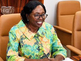 Ministra da Sa&uacute;de, S&iacute;lvia Lutucuta  - DR