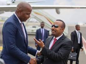 Presidente mo&ccedil;ambicano visita Eti&oacute;pia para refor&ccedil;ar coopera&ccedil;&atilde;o bilateral - DR