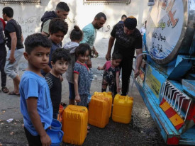 MSF acusa Israel de usar o acesso &agrave; &aacute;gua como arma contra palestinos  - DR