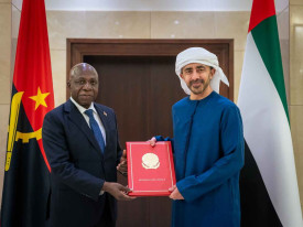 Ministro T&eacute;te Ant&oacute;nio entrega mensagem de  Jo&atilde;o Louren&ccedil;o  - MIREX